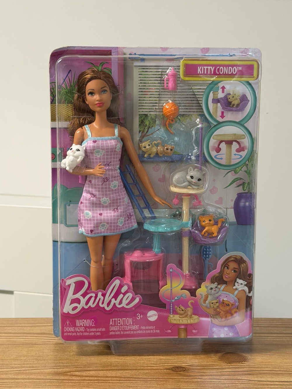 Barbie Mattel Kitty Condo Doll With Cats Kittens & Accessories NIB